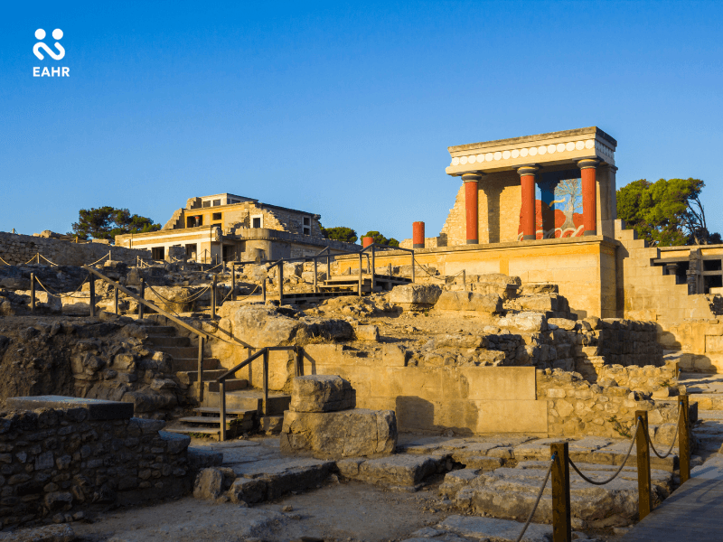 Cung điện Knossos – trung tâm văn hóa của nền văn minh Minoan