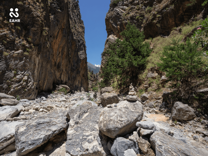 Hẻm núi Samaria – một trong những hẻm núi dài nhất châu Âu