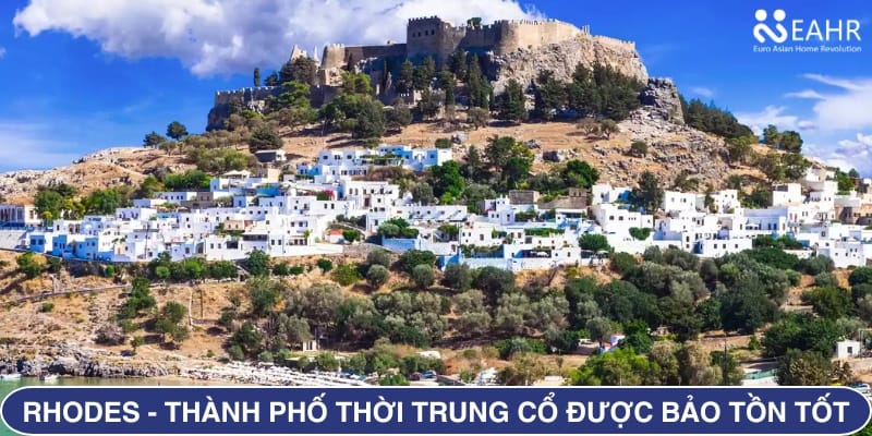 Rhodes - Thành Phố Thời Trung Cổ Được Bảo Tồn Tốt