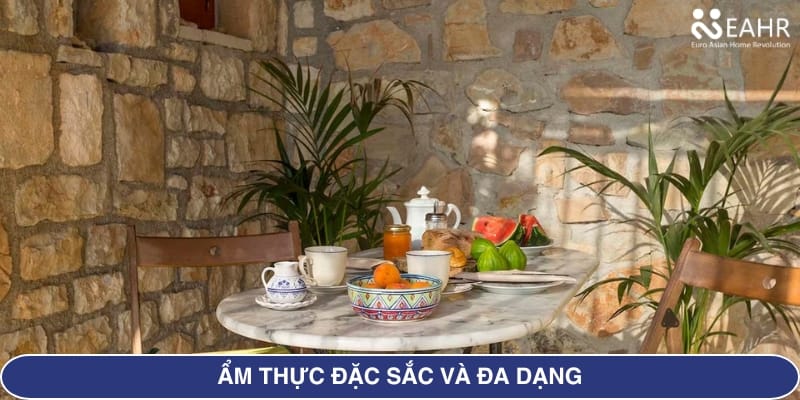 Ẩm thực đặc sắc và đa dạng