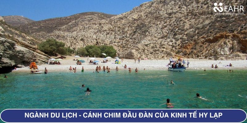 Ngành du lịch - Cánh chim đầu đàn của kinh tế Hy Lạp