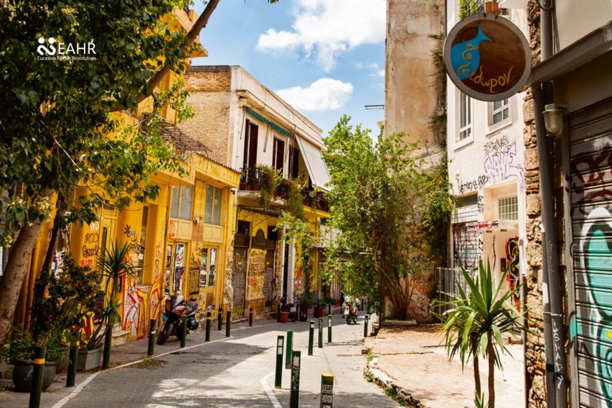 3. Sắc Màu Hiện Đại Đầy Cảm Hứng Từ Athens