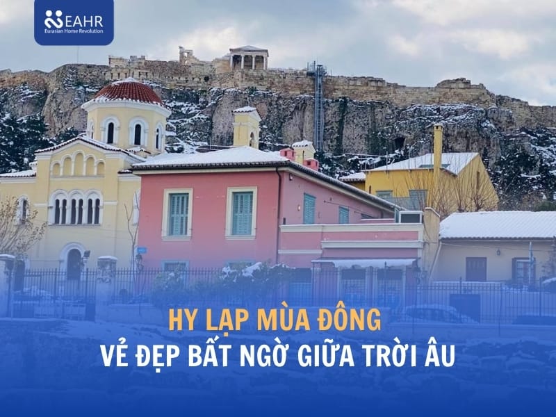 Mùa Đông Hy Lạp – Vẻ Đẹp Bất Ngờ Giữa Trời Âu