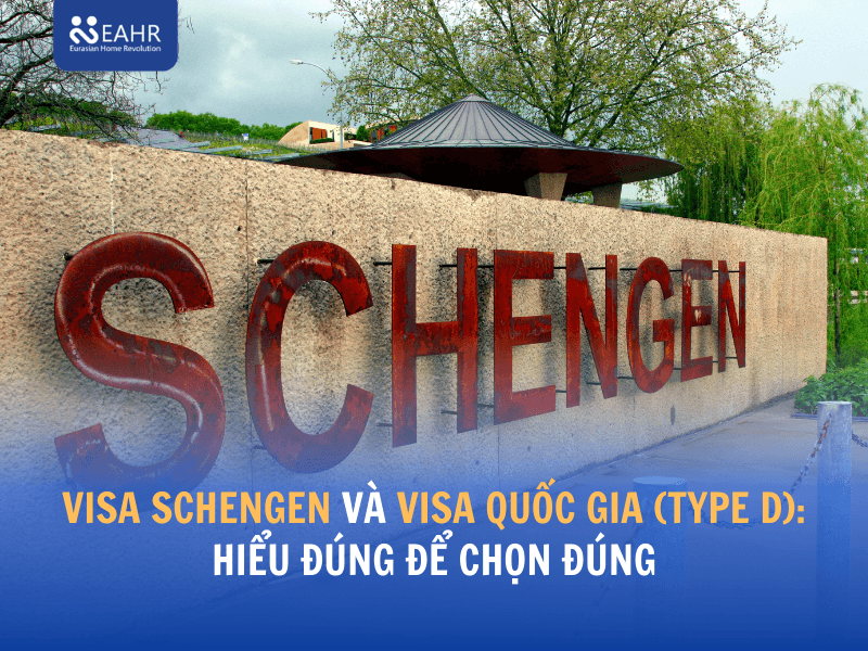 Visa Schengen và Visa Quốc Gia (Type D): Hiểu đúng để chọn đúng