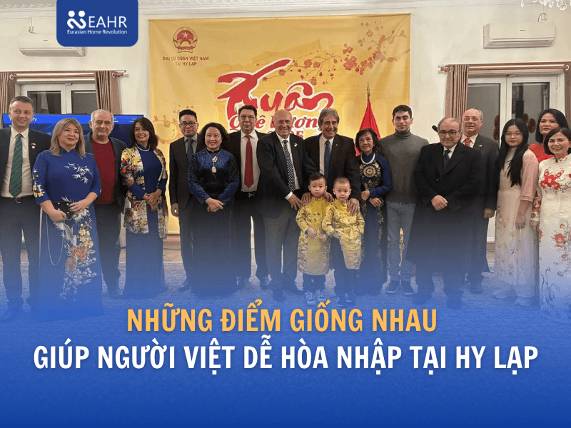 Những điểm giống nhau giúp người Việt dễ hòa nhập tại Hy Lạp