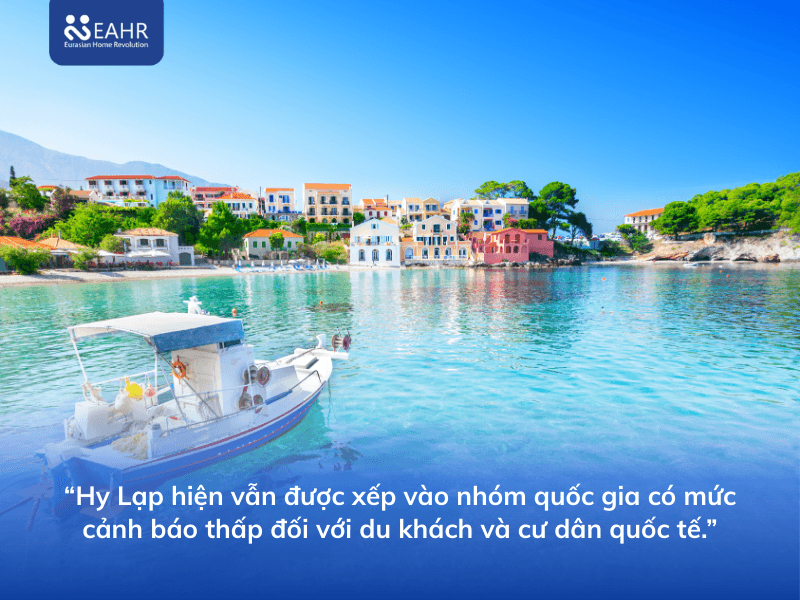 Hy Lạp có an toàn không theo các đánh giá quốc tế?