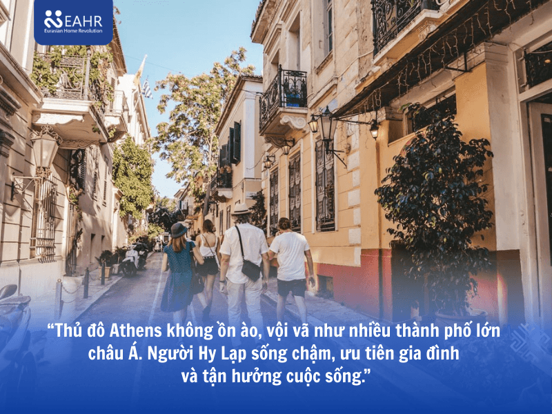 Sống ở Hy Lạp - Nhịp sống Địa Trung Hải khác gì Việt Nam?