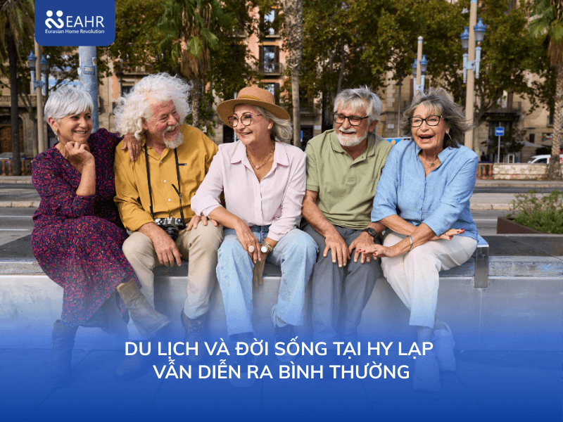 Du lịch và đời sống tại Hy Lạp vẫn diễn ra bình thường