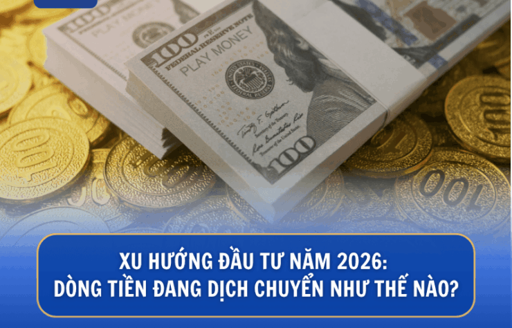 Xu Hướng Đầu Tư Năm 2026: Dòng Tiền Đang Dịch Chuyển Như Thế Nào?