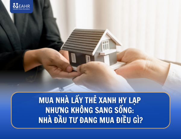 Mua Nhà Lấy Thẻ Xanh Hy Lạp Nhưng Không Sang Sống: Nhà Đầu Tư Đang Mua Điều Gì?